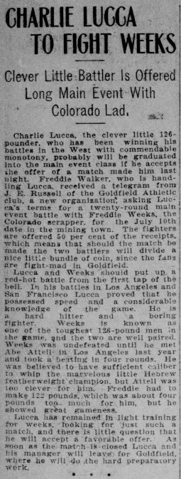 Sacramento Union June 1908